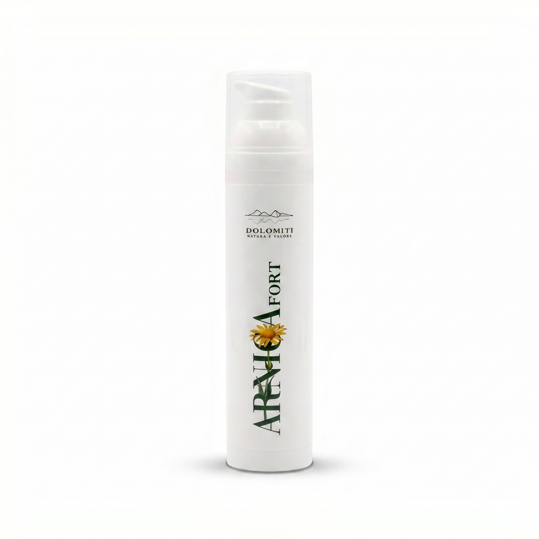 Arnica Forte Dolomiti, gel fresco in flacone airless da 100 ml con dosatore