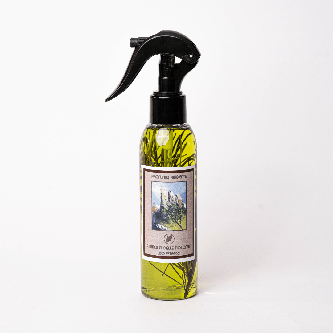 Spray per ambienti al pino cirmolo Luxury Intenso Dolomiti da 150 ml