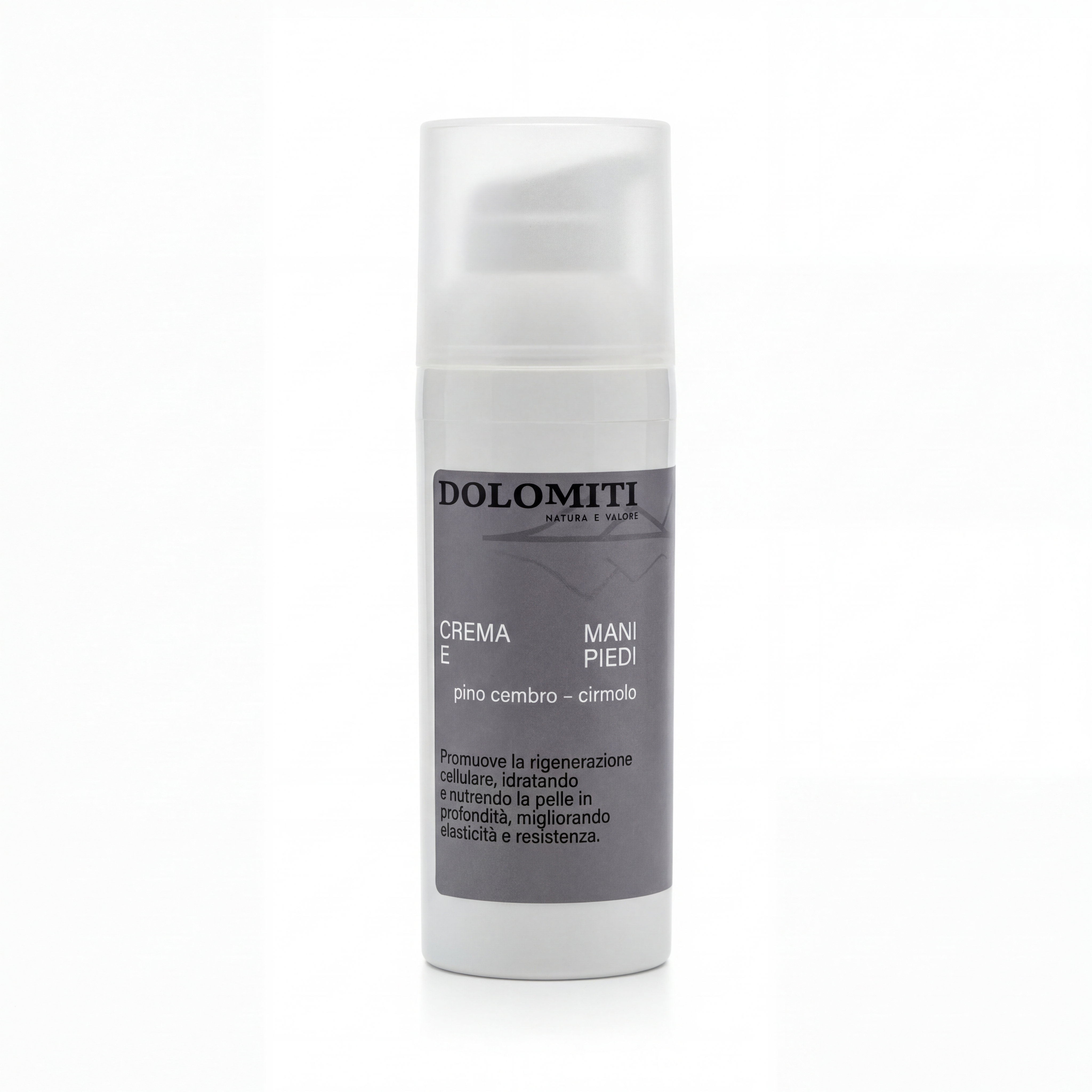 Crema mani e piedi riparatrice al pino cirmolo Dolomiti da 50 g