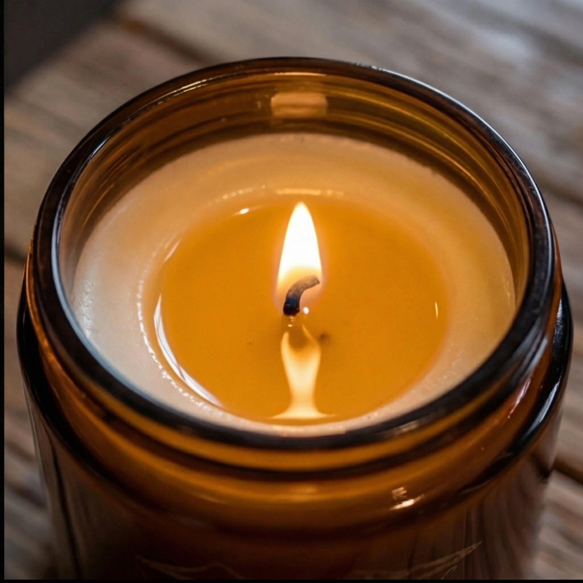 Handgefertigte Dolomit-Zypressenkerze – 120 g Sojawachs