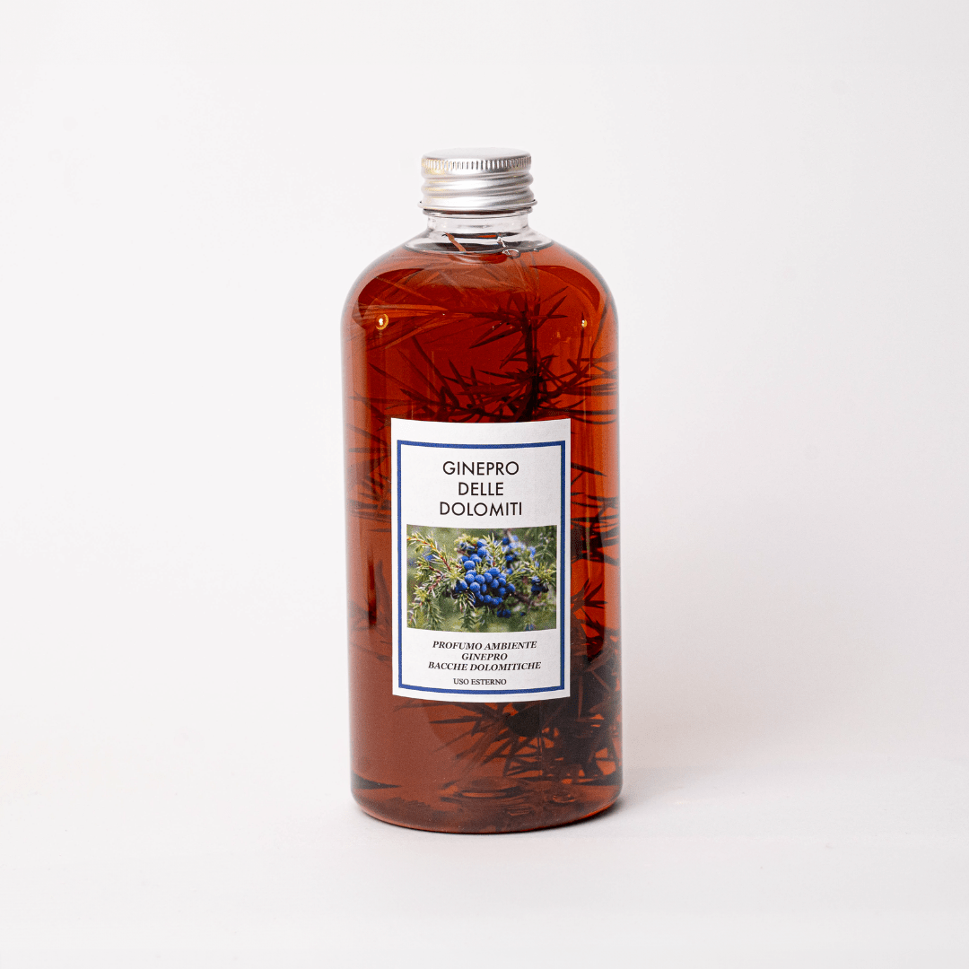 Ricarica per diffusore al ginepro e bacche dolomitiche Dolomiti, flacone da 500 ml