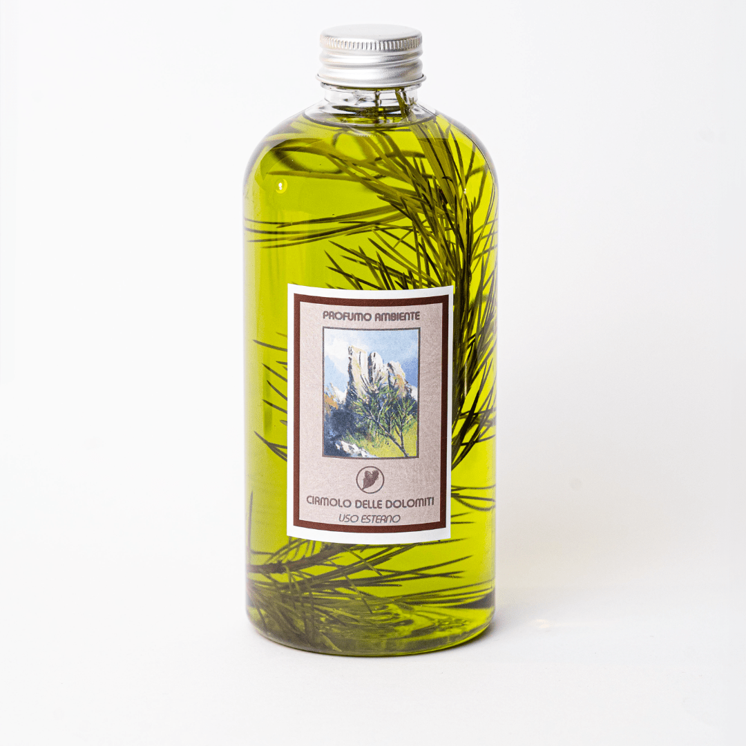 Ricarica al pino cirmolo Luxury con la fragranza verde nel flacone