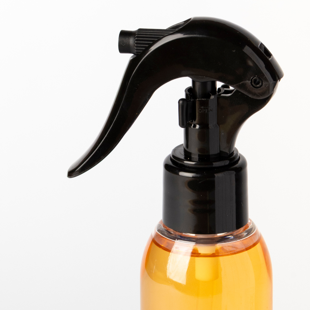 Dettaglio del nebulizzatore dello spray al fico dolomitico